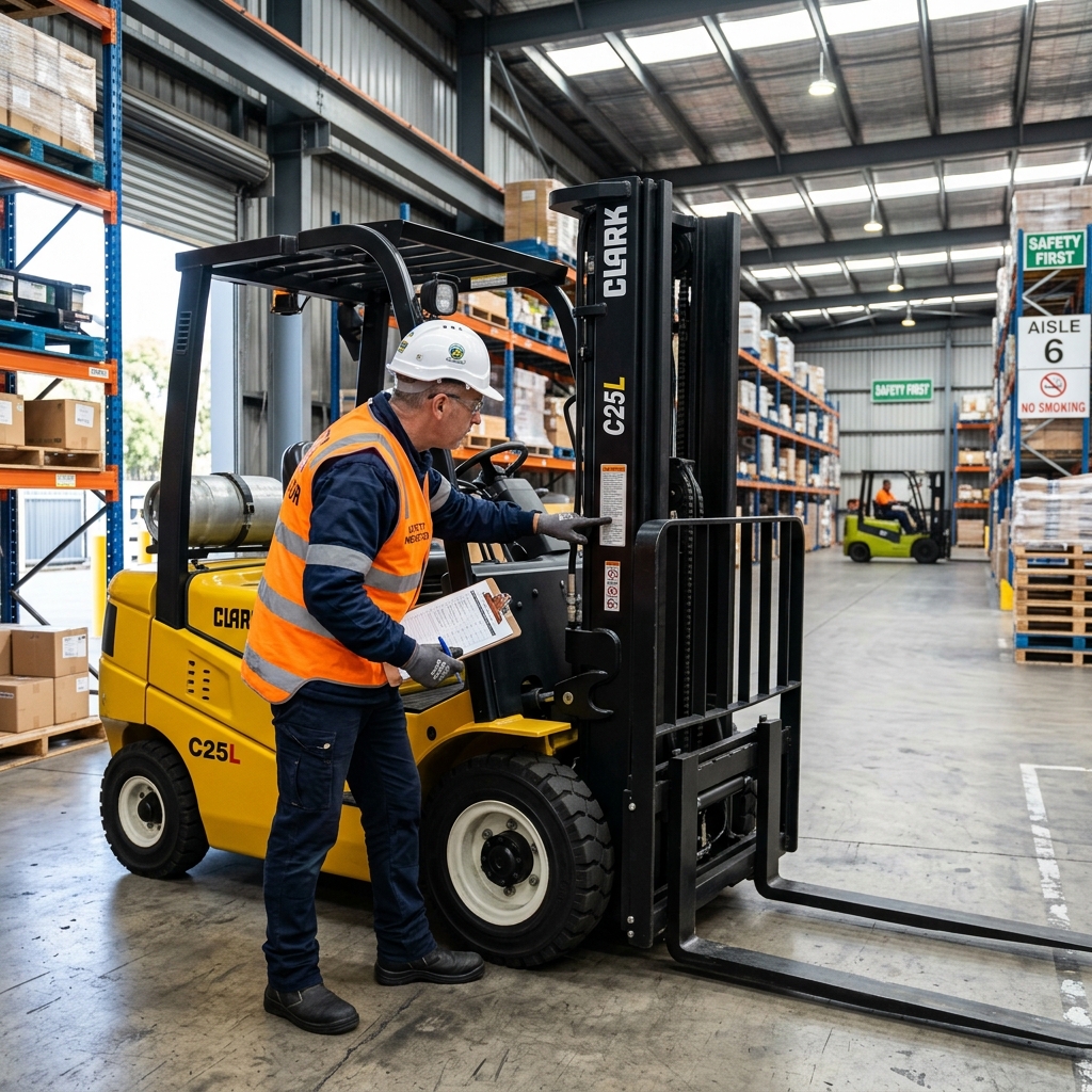 Inspection d'un engin de levage